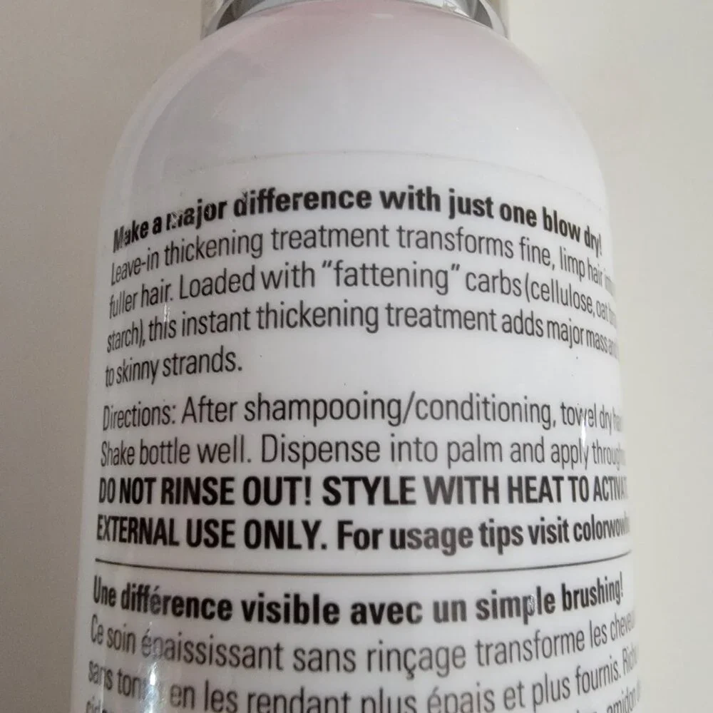 Color Wow Dream Cocktail Carb-Infused Thickening Leave In Treatment